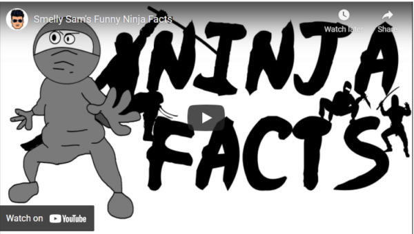 Smelly Sam’s Funny Ninja Facts